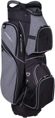 Bridgestone Deluxe Cart Bag (15-way top, Heather Gray) 2023 NEW