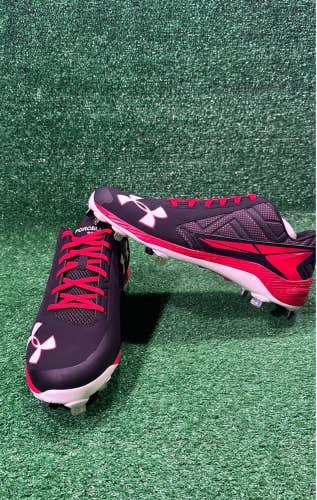 Team Issued #22 Porcello Under Armour Yard Low ST 12.5 Size Baseball Cleats