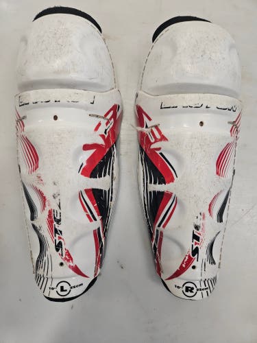 Youth Used Easton 10" Shin Pads Pro Stock