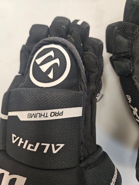 Used Warrior Alpha Gloves 10"