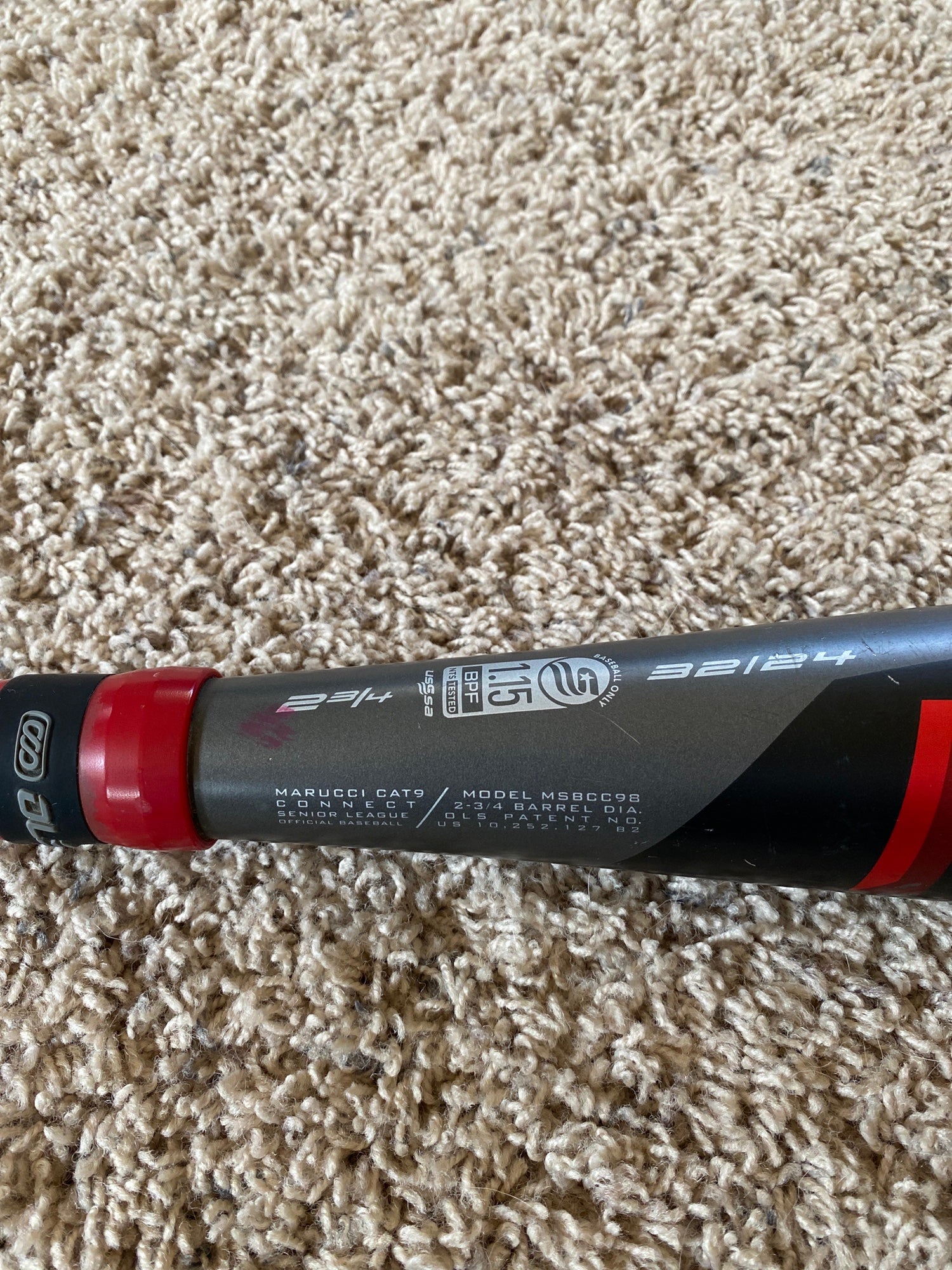 Batte De Baseball Marucci Cat9 Connect MSBCC98 – 32/27 – USSSA – Occasion