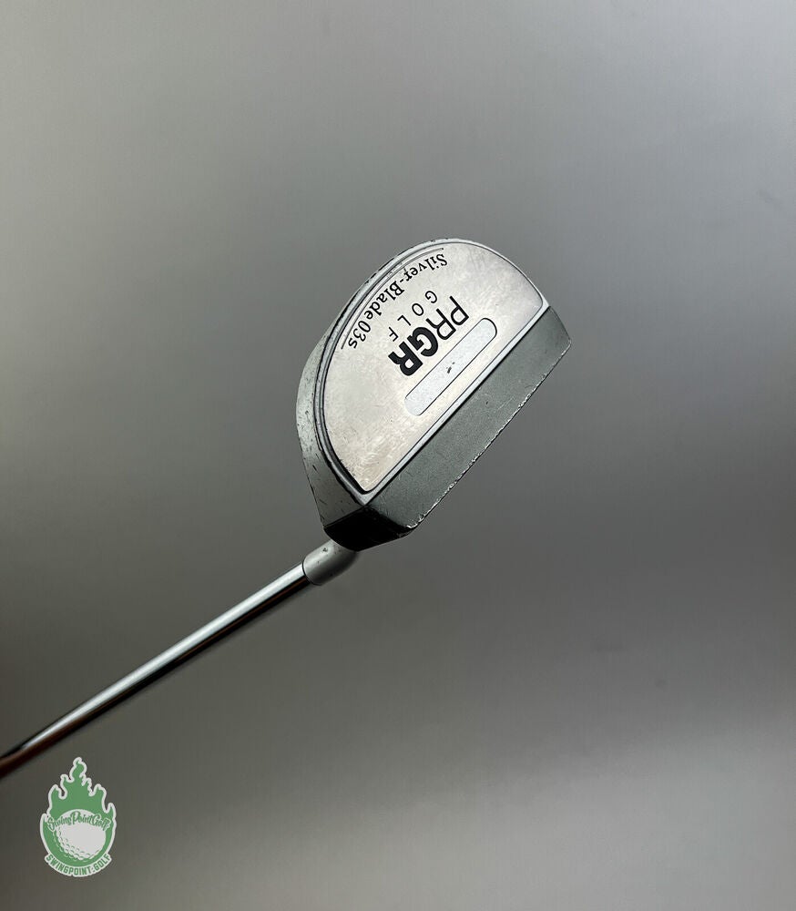 Used Right Handed PRGR Silver Blade 03s Putter 33