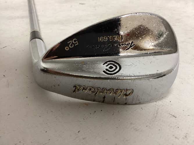 Used Cleveland Tour Action Reg 691 52 Degree Steel Wedges