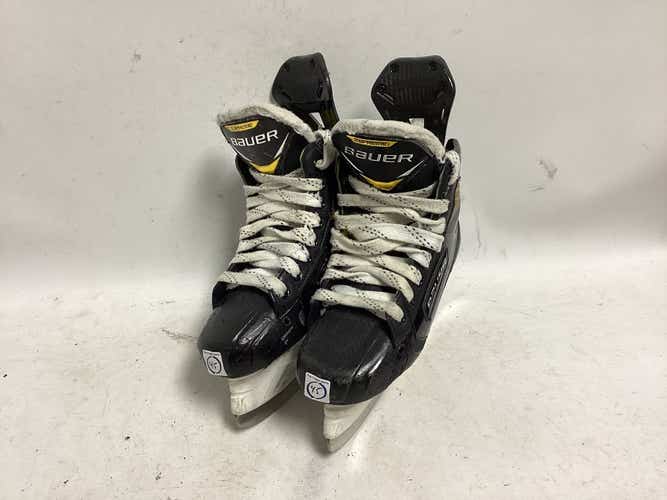 Used Bauer Supreme 3s Pro Intermediate 4.5 Fit 2 Ice Hockey Skates