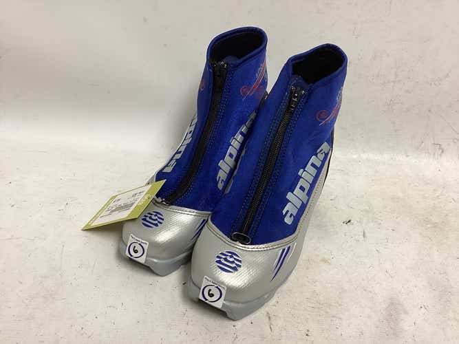 Used Alpina St10l W 06.5-07 Jr 4.5-05 Men's Cross Country Ski Boots