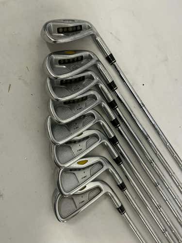 Used Taylormade Rac 3i-pw Stiff Flex Steel Shaft Iron Sets
