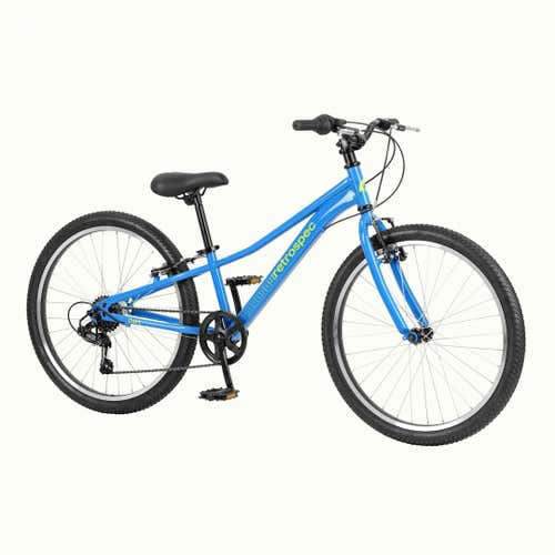 New Retrospec Dart 24" 7-speed Kids' Bike Blue Tang #5924