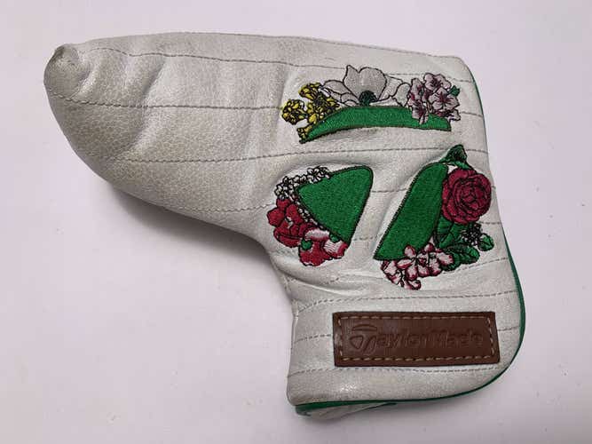 TaylorMade 2021 Masters Augusta Blade Putter Headcover White Green HC