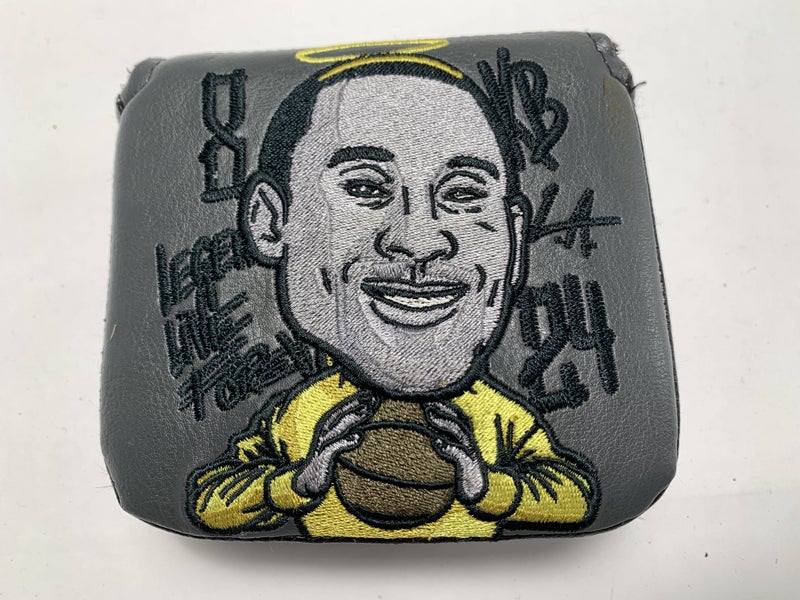 Golf Iconic Kobe Bryant Mamba Mentality Mallet Putter Headcover Gray HC