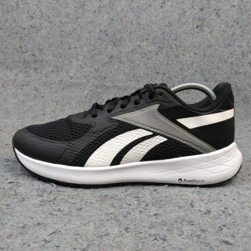Reebok Energen Run Mens 10 Running Shoes Trainers Low Top Sneakers Black White