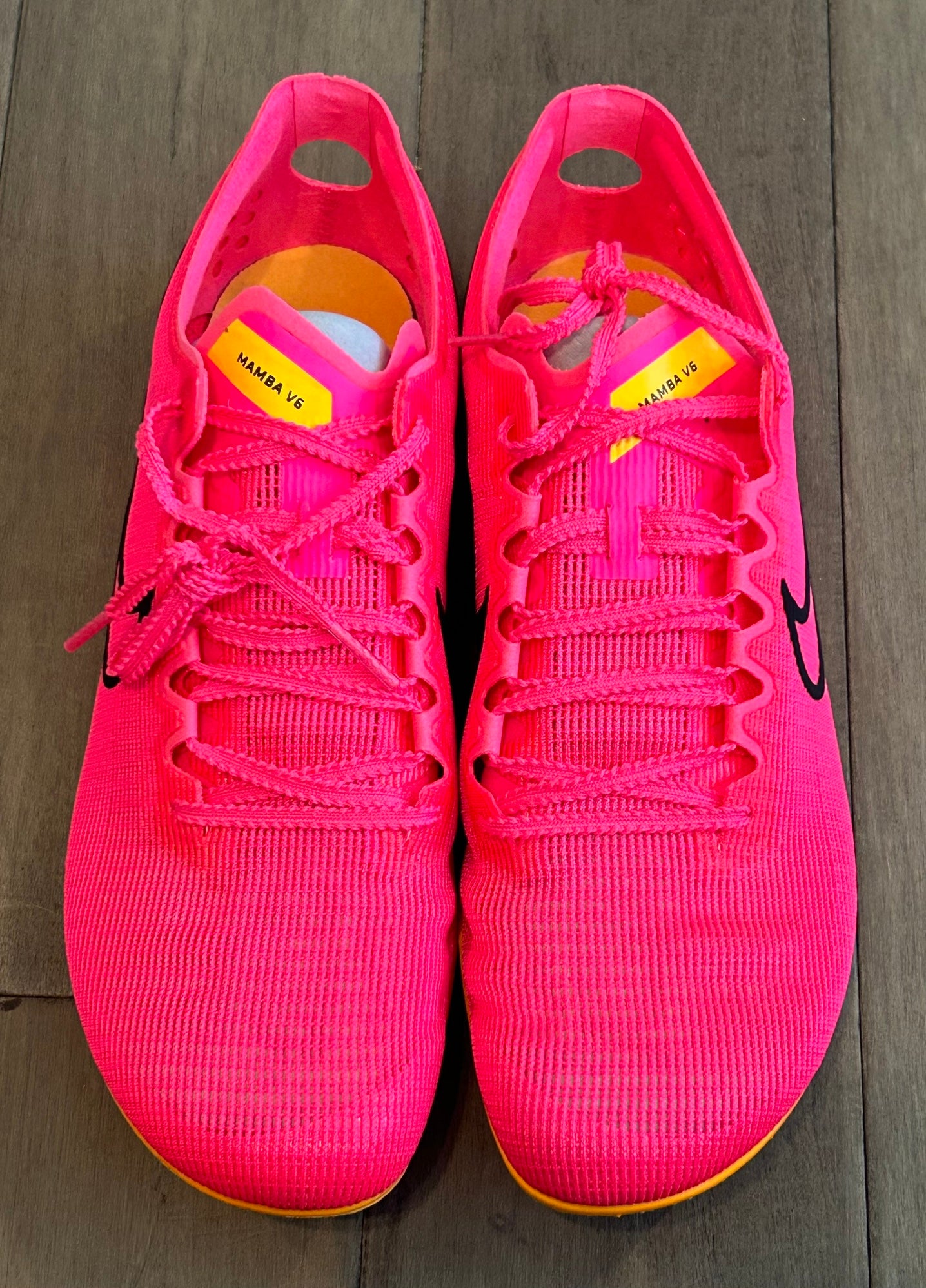 Nike Zoom Mamba V6 Track & Field Spikes Running Shoes Men\'s 10 Hyper Pink New Men main image 3