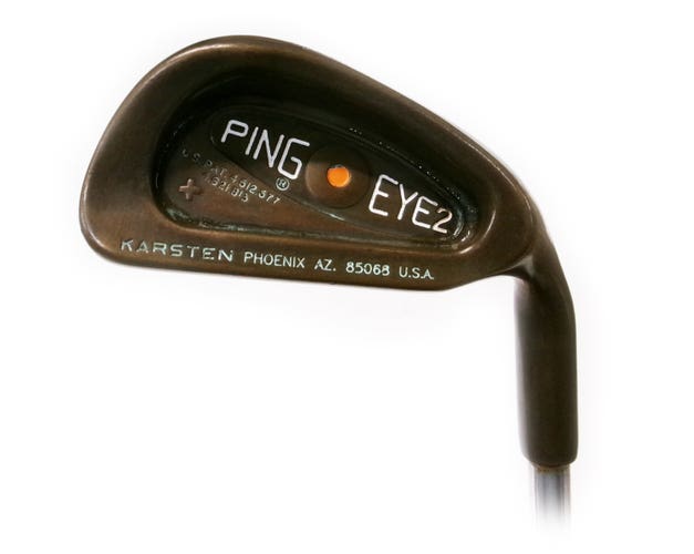 Ping Eye 2 + BeCu Single 4 Iron Orange Dot Steel Ping Microtaper Stiff Flex