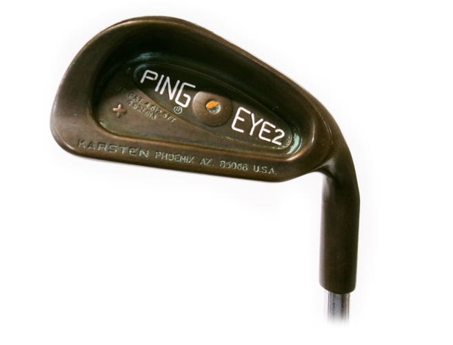 Ping Eye 2 + BeCu Single 6 Iron Orange Dot Steel Ping Microtaper Stiff Flex