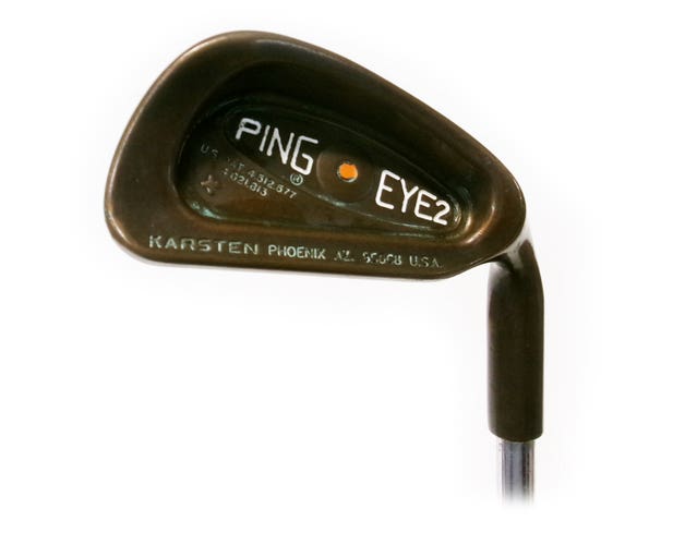Ping Eye 2 + BeCu Single 5 Iron Orange Dot Steel Ping Microtaper Stiff Flex