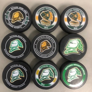 London Knights OHL official game pucks