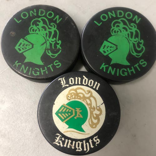 London Knights puck (OHA Vintage)