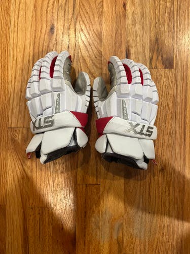 Used  STX Large Surgeon RZR Lacrosse Gloves