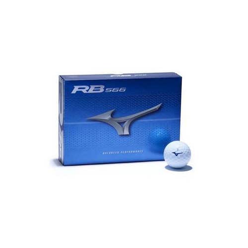 Mizuno RB 566 Golf Balls (White, 2020) 12pk 1dz NEW