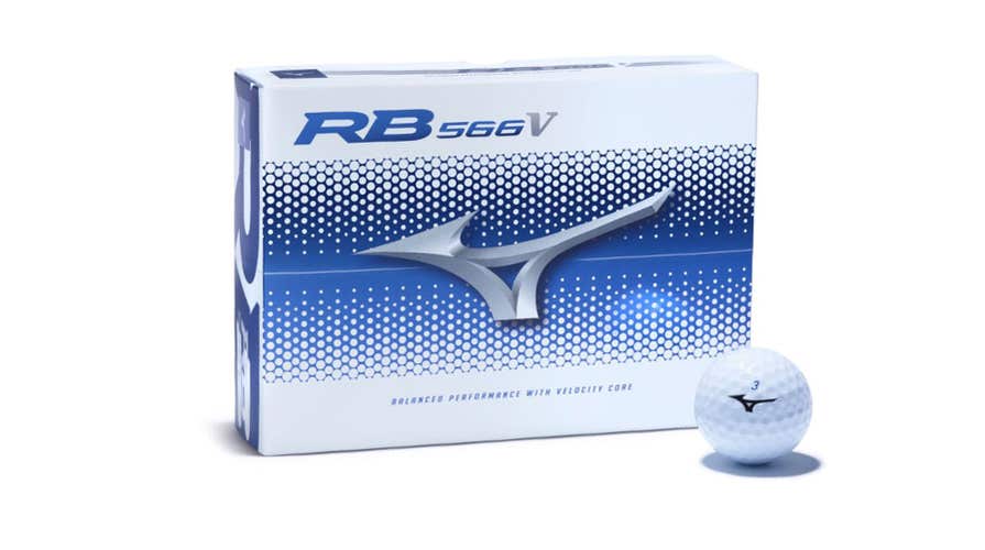 Mizuno RB 566V Golf Balls (White, 2020) 12pk 1dz NEW