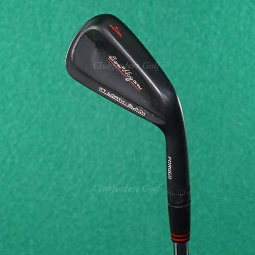 Ben Hogan Ft Worth Black Forged Single 4 Iron Project X LZ 6.0 120g Steel Stiff