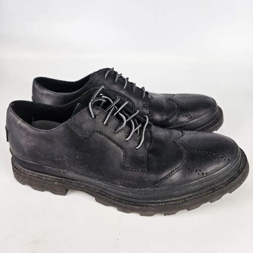 Sorel Madson Mens Waterproof Black Leather Wingtip Oxford Shoe Size: 9