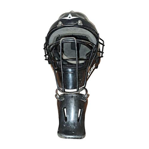 Vintage All Star Youth Catchers Helmet | Model MVP2310 Size 6 1/4-7 | Black