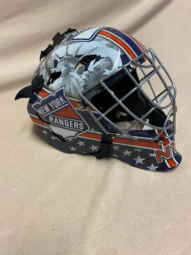 Used Franklin New York Rangers Helmet