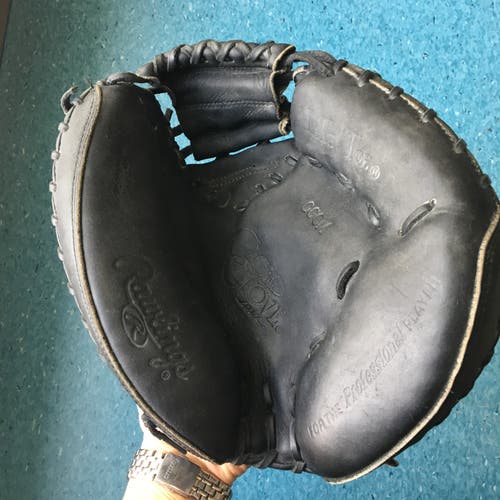 Rawlings Gold Glove GGCM 33” Catchers Mitt Excellent Gold Label