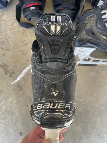 Bauer Mach skates and hockey equipment