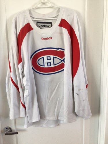 Canadiens Used Goalie Cut CCM Jersey