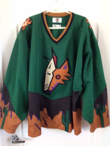 Coyotes Authentic Goalie Cut Starter Jersey