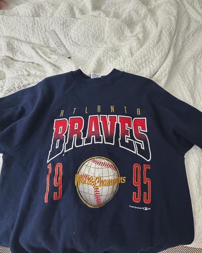 Braves 1995 World Series Champion Sweatshirt (VINTAGE)