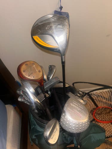 Assorted Irons, Driver