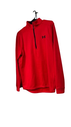 Red Used Large Under Armour Pullover