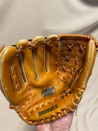 Used McGraw grabber Left Hand Throw Baseball Glove