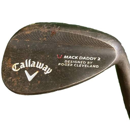 Callaway Mack Daddy 2 Forged Sand Wedge 56*14* DG Stiff Steel 35" Nice Grip RH