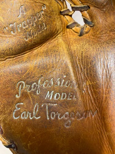 Used rare Draper and Maynard Earl Torgerson Baseball Glove