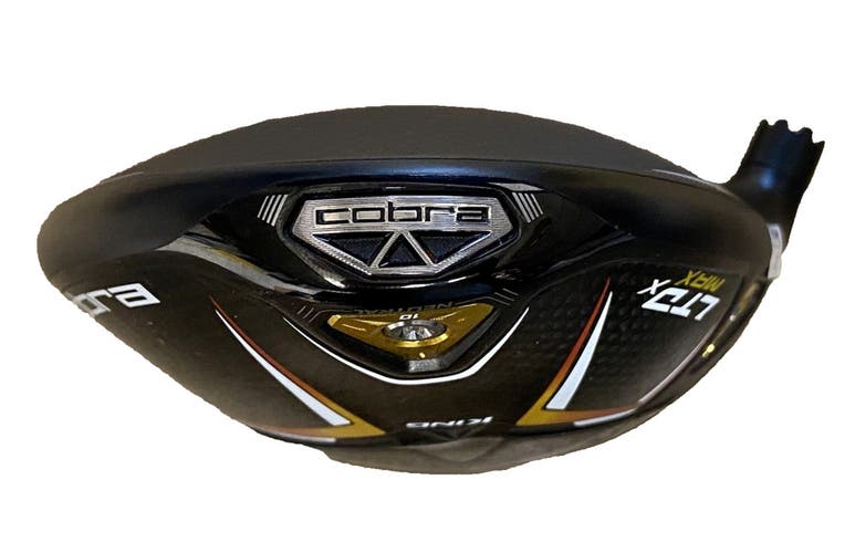 Cobra King LTDx MAX Driver Head Only 10.5* PWR COR Left-Handed LH, No Screw NICE