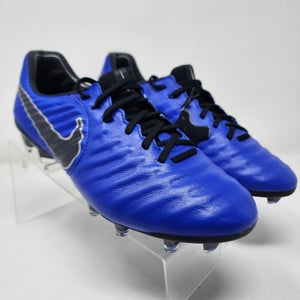 Nike Soccer Cleats Mens 5.5 Blue Tiempo Legend 7 Elite Soccer ACC Logo