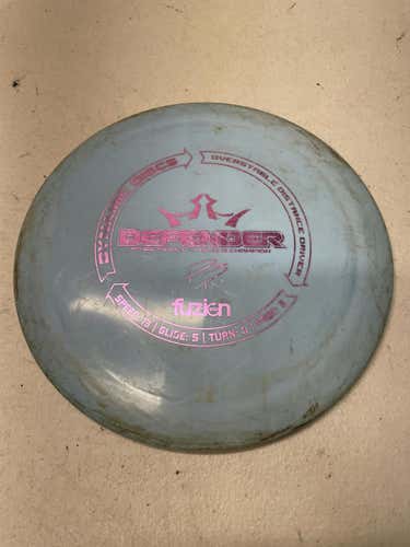 Used Dynamic Discs Bio Fuzion Pp Defender 169g Disc Golf Drivers