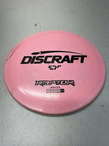 Used Discraft Esp Raptor Disc Golf Drivers