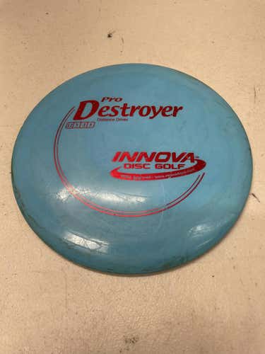 Used Innova Pro Destroyer 175g Disc Golf Drivers