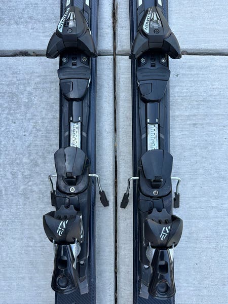 Used Salomon Enduro RX 800 Ski, 168 cm With Salomon Z12 Bindings