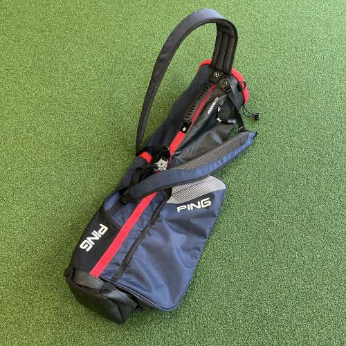 Ping Moonlite Sunday Carry Golf Bag Blue/Red