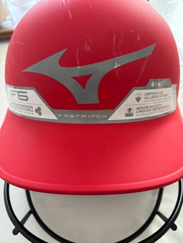 Mizuno f6 fastpitch helmet