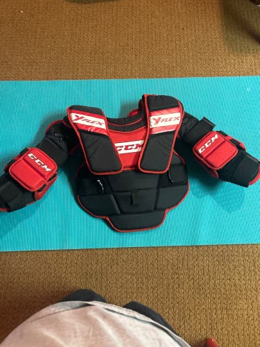 Used Large/Extra Large CCM  Y flex Goalie Chest Protector