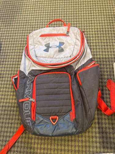 Gray Under Armour Backpack