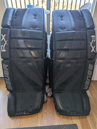 Used 32" Bauer RX8 Goalie Leg Pads