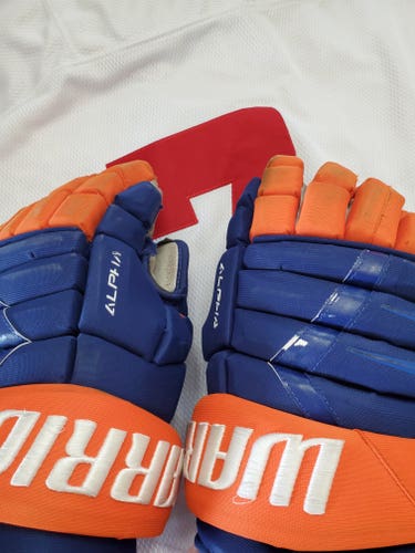 Used Warrior Alpha Gloves 14" Pro Stock
