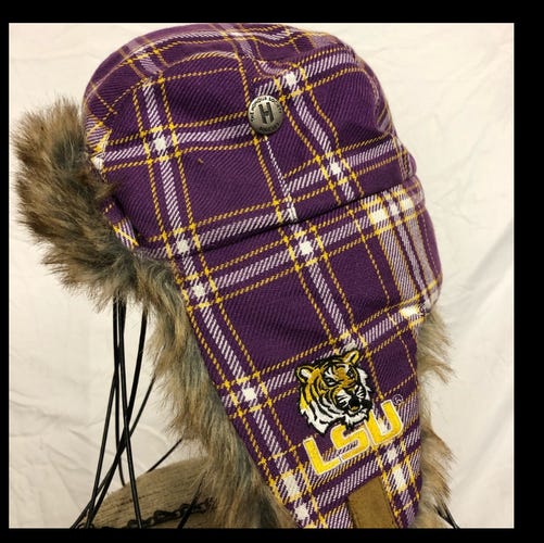 LSU Fur Trapper Hat 2 for 1 Sale!